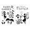 12 Pack: Fairy Garden Plastic Stencils, 7" x 10" by Craft Smart®